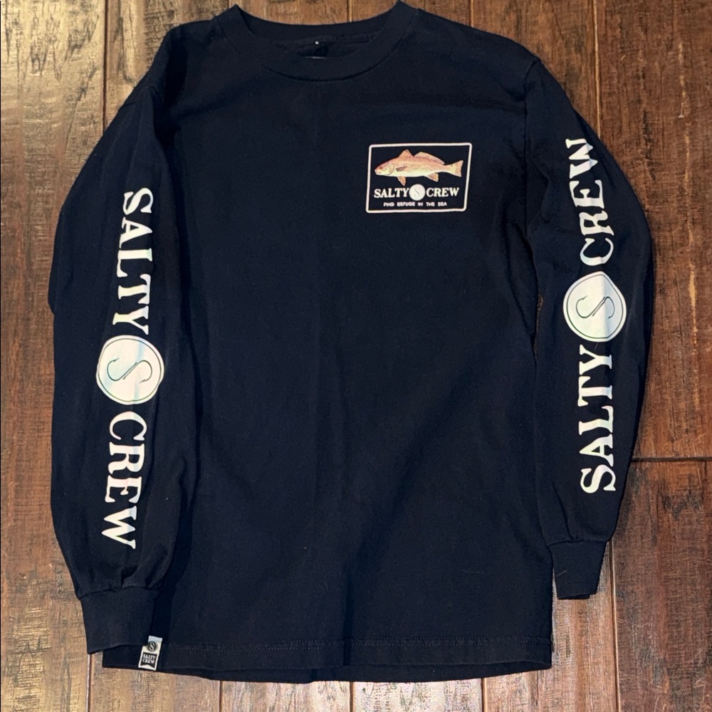 Men’s Salty Crew Navy Long Sleeve Tee